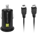 Ie-pcp-2c -pcp-2c Fs Usb Micro Car Iessentials Mini Black Cables Charger
