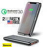 0258691656 Baseus Portable Quick Charge Qi Wireless Power Bank Fast External