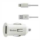 7059542 03023 Just Wireless Car Mobile Charger For Iphone White 705954030232