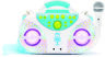 047237001981 Singing Machine Superstar Bluetooth Blu Wht