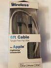 05131 Just Wireless Original Ft Lightning Cable Flat Wire For Apple