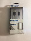 05158 Just Wireless Micro Usb Cable Flat Tangle Free For Samsung