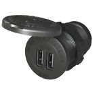 12-24v 1045 Blue Sea Systems Dual Usb Charger Socket Mount 632085010454