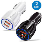 126-127 Qualcomm Certified Quick Charge Dual Usb Port Qc Fast Car