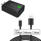 16ph-37-710815630 Generic Usb Adaptive Fast Home Charger Mfi Cable For Iphone