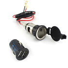 1r4c15100619mzm6239 Dual Usb Car Charger Adapter Motorcycle Female Cigarette 888566958924