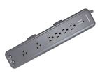 10999 2 Built- 6 Outlet Protector Mountable Power Surge Desk Usb Charger
