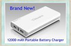 Apb14f 2 Mah Portable 12000 Output Charger-led Usb Light Battery Aluratek Flash