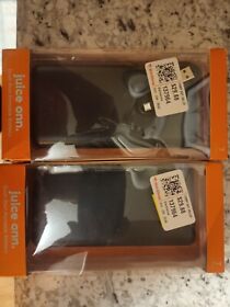 2 New Juice 20000 Mah Dual Port Portable Battery 6 Charges Power Brick Onn
