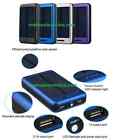 Spn200 200000mah Battery Bank Solar Usb Dual Charger Power Iphone External