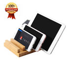 2105145h15p05526 Bamboo Wood Charging Charger Dock Station Stand Holder 191558824511