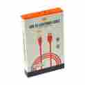 22115677 813125022914 Cokem International New Gems 3 Foot Lightning Cable For Ipod Iphone Ipad Coral Model