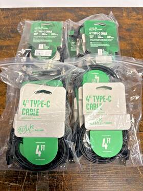 7-eleven 24/7 Life By 7-11 052548677367 Count-4 Packs Of 6 24/7life 4ft Type-c Charge And Sync Cable