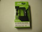 040808 242912 Hottips Car Wall Charger Micro Usb Connectors Blk 024291240808