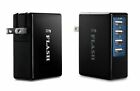 Ifwalch5.4a4p-bl 26.5watt Iflash 5.4 Amps Fastest Speed Four Port Usb Wall Travel Ac Rapid 5 610074816232