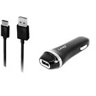 2in1cc-typec-bk Mnd 2in1 Car Usb