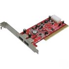 3.0 2 Pci Plug- Usb 4-pin Ad2u3pci Adapter 2-port Addonics Type -