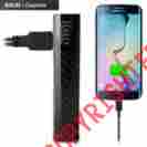 Halo-ppsl3000-blk 3000mah Halo2cloud Halo Pocket Power Starlight Bank With Flash Light