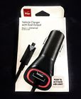 31-1139-01-vw Verizon Vehicle Charger With Dual Output For Micro Usb Cable