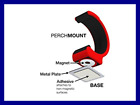 4326590424 3362115 Fit Magnetic Smartphone Mount Red Wireless Accessory 746839457256