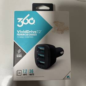 360536-5ca8ef 360 Electrical Vividdrive7.2 3port Car Charger