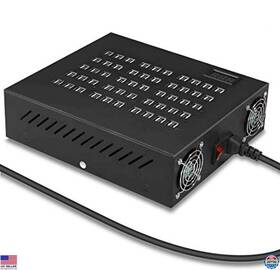 B07r32gkn5 3m 100-port Usb Charging Station Multiport Wall Charger For Hotel And School Use