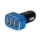 3usb America Digital Accessories Sonic Speed Mini Tri Usb Dc Cigarette Lighter Power Outlet Car Charger Iphone 068888750257