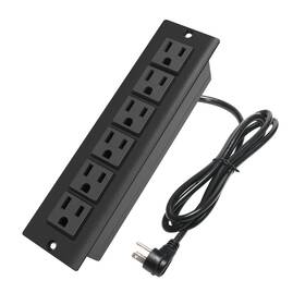 By213-m06 4 Leaf Recessed Power Strip Without Usb Mount Industrial Workshop Charge Stati