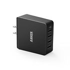 Ak-71an3654ws-ba 4-port Anker 36w Usb Wall Charger Travel Adapter W Poweriq 0848061076271