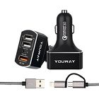 4897057871945 Youway Car Charger Adapter