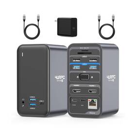 Dsc05 4urpc Usb C Docking Station Dual Monitor Hdmi Dock Laptop Do... Fast Ship