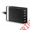 Uc5002b-us 5-port Inateck 40w High Speed Desktop Usb Charger With Smart Charging Technol