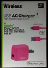 04464 5 Wireless Pink Charger Iphone Home Mobile Usb - 5s Battery