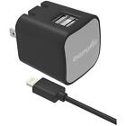 Is-ac3dl 5ft Lightning Dual Usb 3.4amp Charger Instasense Digipower -ac3dl Cable Wall