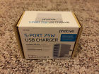 5port Desktop Travel 25 Charger Apple Rapid Photive Watt Usb Samsung