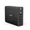Ak-a2062111 6-port 0848061070309 Anker Powerport 6 Premium 60w Usb Charging Hub Quick Charge 3.0 Qualcomm 848061070309