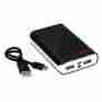 Bp-6000bk 6000mah Qvs Dual Usb 2.1amp Battery Power Bank Kit For Smartphones And Tablets 037229001334