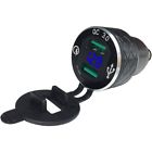 602016630846 Buennus Aluminum Alloy Quick Charge Dual Motorcycle Usb