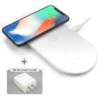 638037999952 Dual Wireless Charging Stations Pad Double Qi Fast
