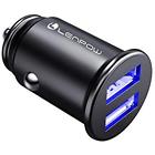646690188927 Lenpow Car Charger Aluminum Alloy Metal Adapter Dual