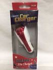 6476 Solaray Dual Port Classic Car Usb Charger Red White Charge