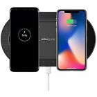 6959949421442 Charging Stations Dual Wireless Charger Pad Induction Base