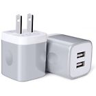 708445931605 Ailkin Usb Wall Charger Adapter Dual Port Quick