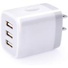 3-muti 708445934682 Usb Wall Charger Block Phone Cube Port Power
