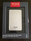 742315778501 Tumi Leather Portable Power Bank 4 000 Mah