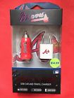 758302004102 Braves Home Away Usb Car And Travel Charger