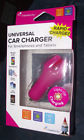 758302070947 Travelocity New Universal Car Charger Light Up Pink