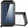 760072380355 Oeuudd Battery Solar Power Bank Portable Panel Charger