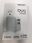 844702041493 Merkury Innovations Dual Port Usb Travel Wall Charger