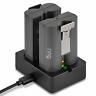 8595773696 Dechiany Ring Battery Charger Dual Port Charging Station 752058236565